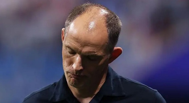 Tuchel phải trả giá vì sự bảo thủ của mình. Ảnh: Getty.