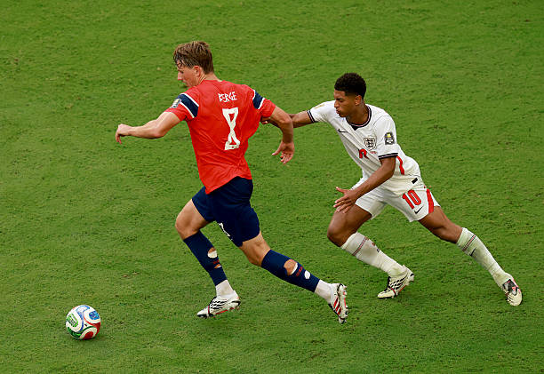 Sander Berge đã chứng tỏ khả năng của mình ở World Cup 2026. Ảnh: Getty Images.