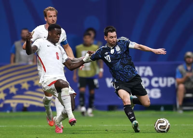 Thêm một lần Argentina trở thành cơn ác mộng của người Anh tại World Cup. Ảnh: FIFA.com.