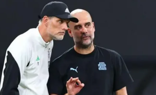 Tuchel và Pep là những HLV đẳng cấp thế giới. Ảnh: Getty Images.