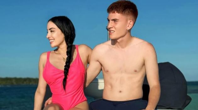 Valentin Barco và Yaz Jaureguy hạnh phúc bên nhau. Ảnh: Instagram.