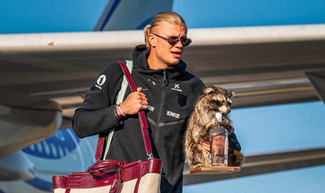 Haaland đã có một kỳ World Cup sôi nổi trên mạng xã hội. Ảnh: Instagram.