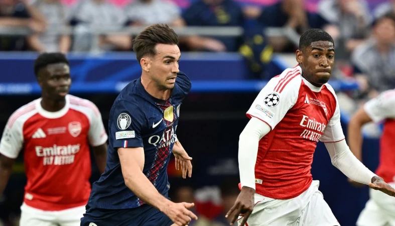 Cristhian Mosquera ở chung kết Champions League. Ảnh: Getty.
