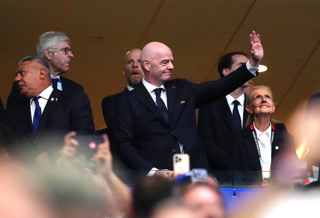 Infantino tự hào về kỳ World Cup 2026. Ảnh: Pro Shots.