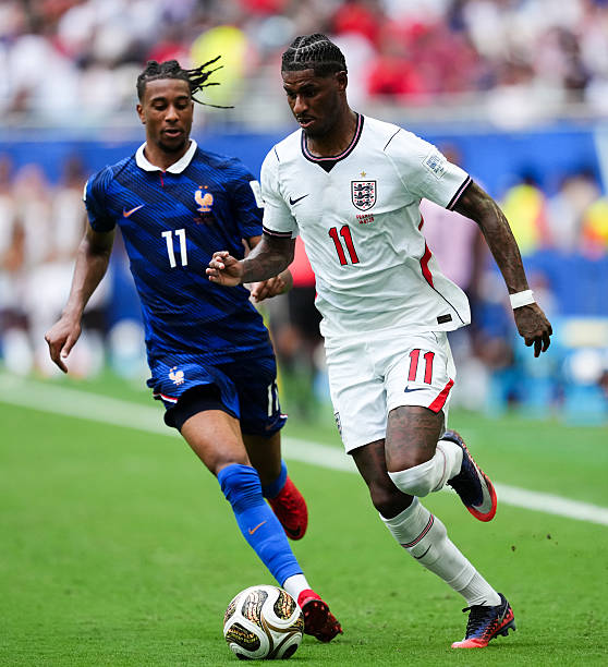 Dù không ghi bàn, những pha xử lý kỹ thuật của Rashford làm nổi bật sự tự tin và cảm hứng chơi bóng trong bối cảnh tuyển Anh có màn trình diễn tấn công đầy bùng nổ. Ảnh: Getty Images.

Đây cũng là lời nhắc nhở dành cho người hâm mộ United về phẩm chất định đoạt trận đấu mà anh có thể mang lại khi đạt phong độ cao nhất. Ảnh: Getty Images.

Trước khi rời sân sau 45 phút thi đấu, Rashford để lại dấu ấn với pha kiến tạo cho Saka lập công. Ảnh: Getty Images.

Nếu cải thiện khả năng dứt điểm, Rashford sẽ còn bùng nổ hơn nhiều ở mùa tới. Ảnh: Getty Images.