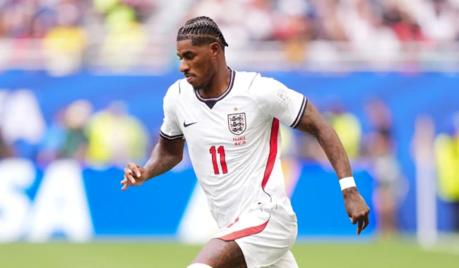 Marcus Rashford – 6.9 điểm. Chỉ thi đấu trong hiệp một nhưng Rashford đã để lại dấu ấn đậm nét. Anh thực hiện một cú nã đại bác tầm xa khiến thủ môn Pháp phải vất vả cản phá. Ảnh: Getty.