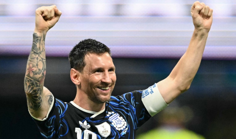 Messi vẫn đang là hạt nhân trong lối chơi của Argentina dù đã 39 tuổi. Ảnh: Getty Images.