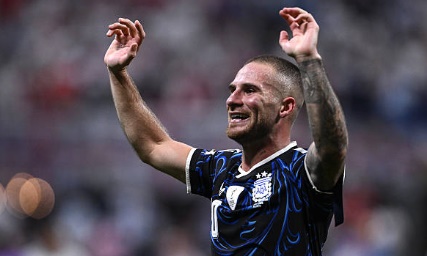 Mac Allister đứng trước cơ hội giành chức vô địch World Cup cùng tuyển Argentina. Ảnh: Getty Images.