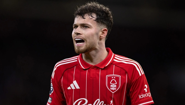 Neco Williams, mục tiêu mới của Man United hè 2026. (Ảnh: Getty Images)
