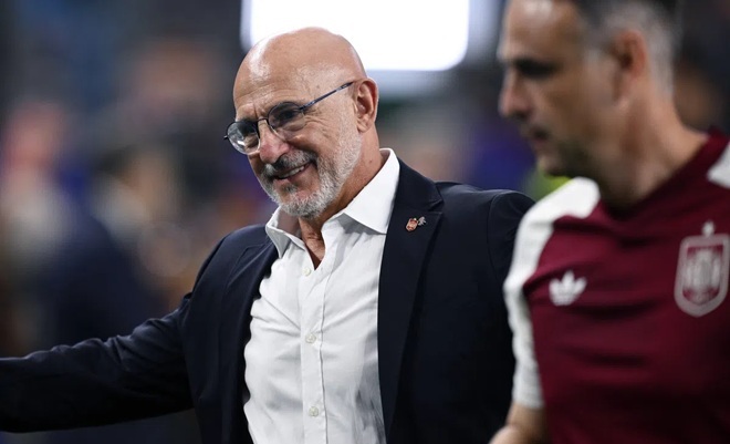 Luis de la Fuente vừa vô địch World Cup. Ảnh: Pro Shots.