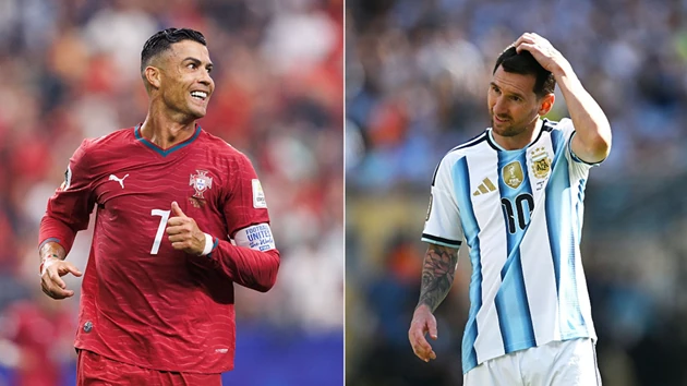 Ảnh bài viết Dớp tịt ngòi trước Tây Ban Nha khiến Messi lép vế Ronaldo