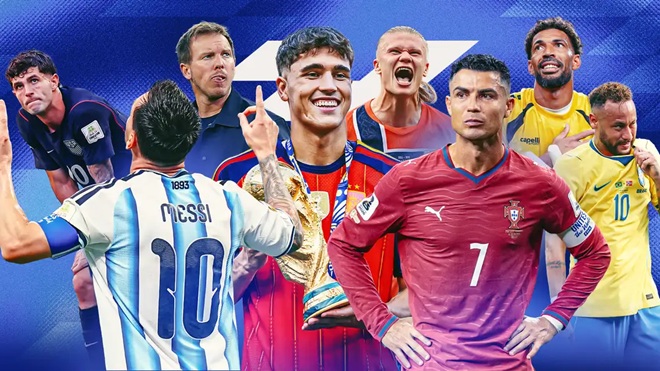 Các siêu sao đã có những màn trình diễn trái ngược ở World Cup. Ảnh: Getty/GOAL.