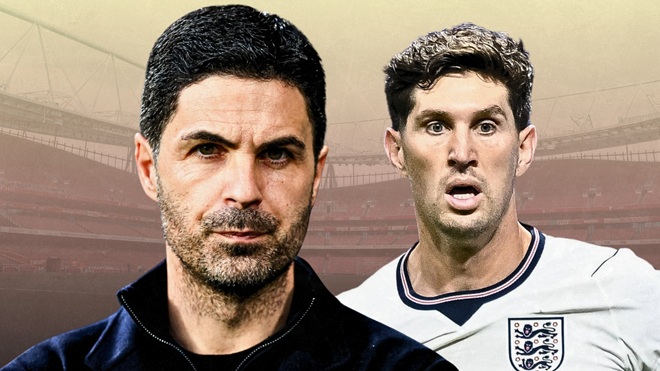 Ảnh bài viết John Stones là lời giải hoàn hảo cho bài toán Saliba của Mikel Arteta
