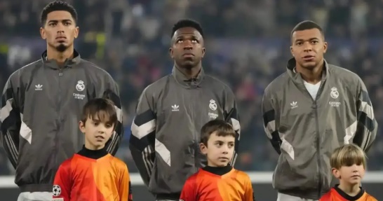Ảnh bài viết Real Madrid nghi ngờ bộ ba Mbappe, Vinicius và Bellingham