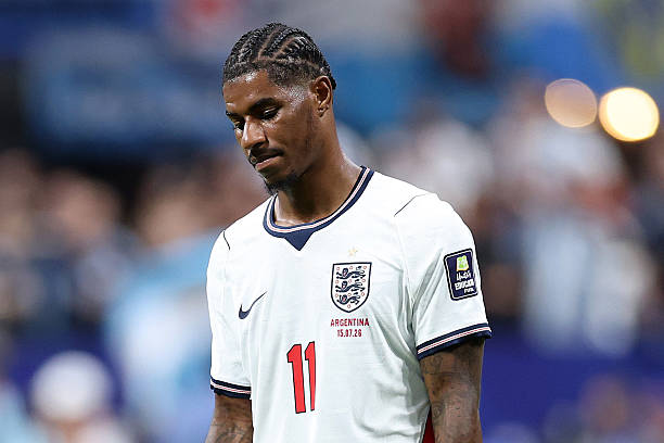Manchester United không muốn bán Marcus Rashford cho các đội bóng Anh. Ảnh: Getty Images
