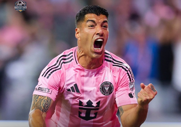 Ảnh bài viết Suarez lập cú đúp, Inter Miami thắng ngược Chicago Fire