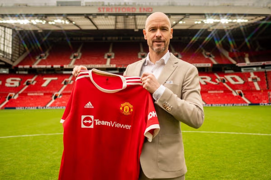 Ten Hag đã thất bại khi cố áp đặt lối chơi kiểm soát lên Man Utd. Ảnh: Manchester United FC.