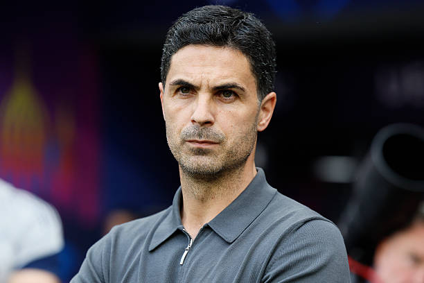 Mikel Arteta và Arsenal không vội vàng trên thị trường chuyển nhượng. Ảnh: Getty Images