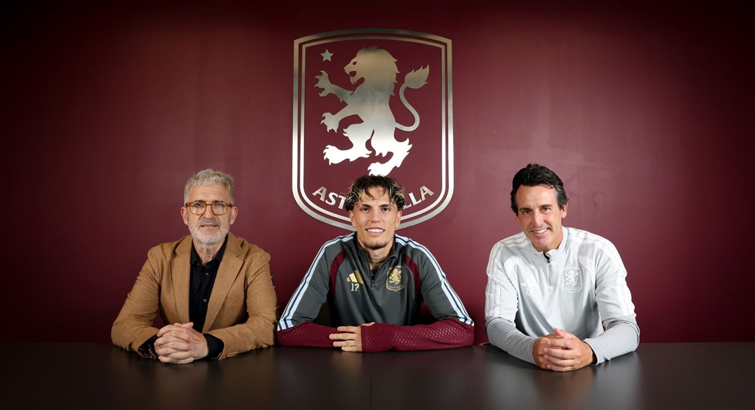 Ảnh bài viết Alejandro Garnacho chính thức cập bến Aston Villa