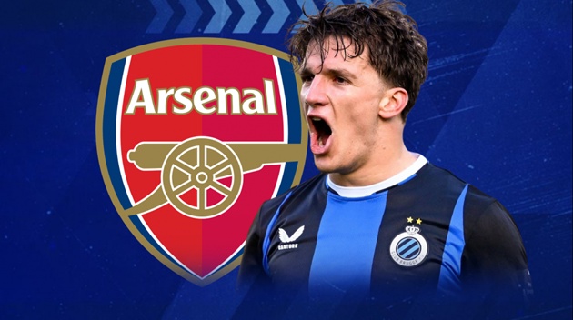 Tzolis trở thành tân binh Arsenal. (Ảnh: Imago)