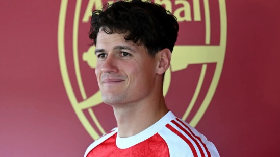 Christian Norgaard đang đứng trước những đồn đoán về khả năng rời Arsenal. Ảnh:Getty Images.