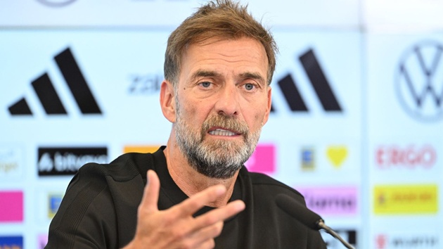 Klopp cần vực dậy ĐT Đức sau thất bại tại World Cup 2026. (Ảnh: Sky Sports)
