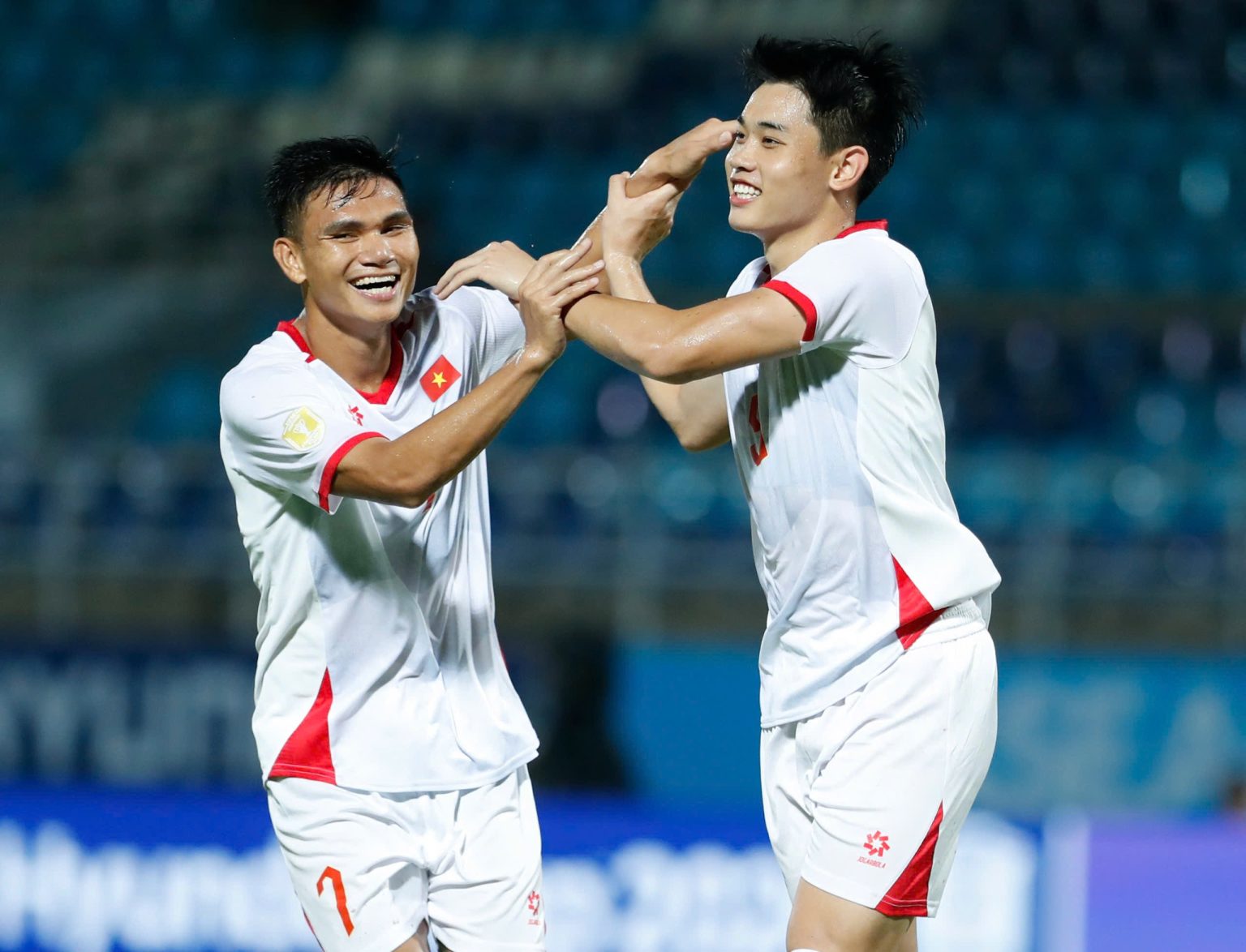 Việt Nam giành chiến thắng hủy diệt trước Timor Leste. Ảnh: VFF.