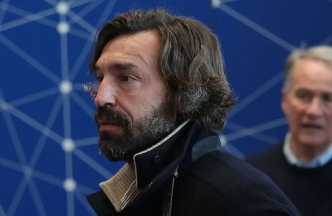 Andrea Pirlo chuẩn bị ngồi ghế nóng tuyển Ý. Ảnh: Getty.