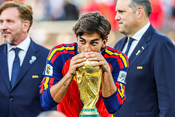 Ferran Torres vừa vô địch World Cup 2026 cùng Tây Ban Nha. Ảnh: Getty Images