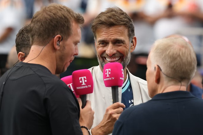 Klopp làm nhiệm vụ bình luận tại World Cup 2026. Ảnh: Getty.