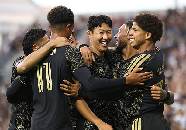 Son Heung-min lại tỏa sáng trong màu áo LAFC. Ảnh: Getty Images.