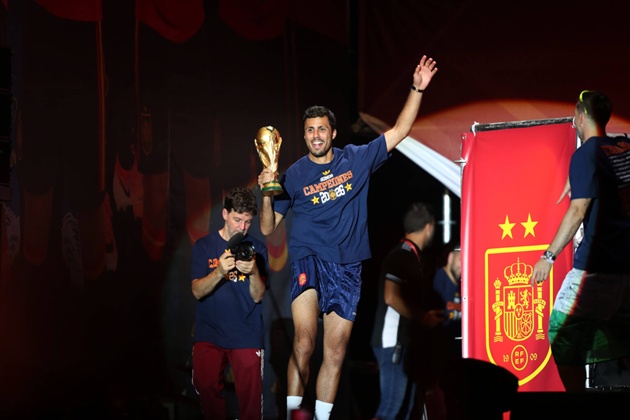 Rodri góp công lớn giúp Tây Ban Nha vô địch World Cup 2026. Ảnh: Imago