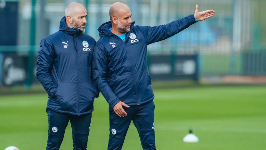 Enzo Maresca từng làm trợ lý cho Pep Guardiola tại Manchester City. Ảnh: Trang chủ câu lạc bộ