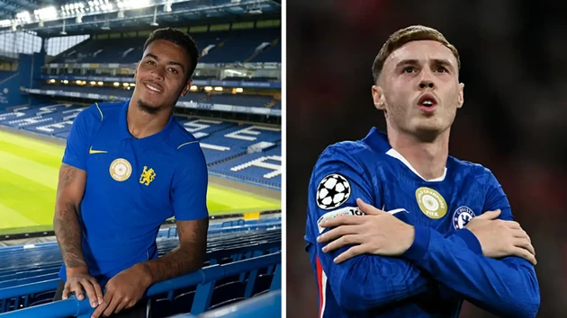 Morgan Rogers và Palmer là sản phẩm ưu tú của lò đào tạo Man City. Ảnh: Getty Images, Chelsea FC.