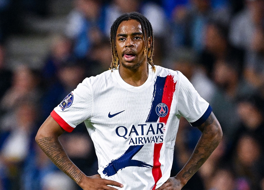 Bradley Barcola có khả năng chia tay PSG hè này. Ảnh: ligue1.com.