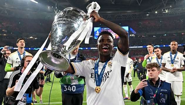 Vinicius Junior được xem là biểu tượng thành công của Real Madrid trong nhiều năm qua. (Ảnh: Getty Images)