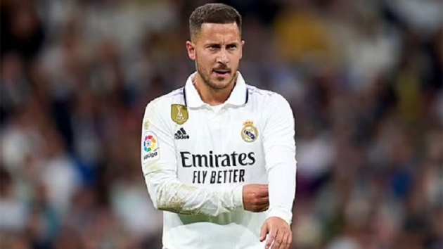 Real từng chi đậm cho Eden Hazard khi anh chỉ còn 1 năm hợp đồng. Ảnh: Getty.