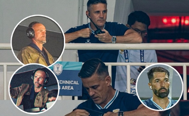 John Herdman lên khán đài chỉ đạo ĐT Indonesia