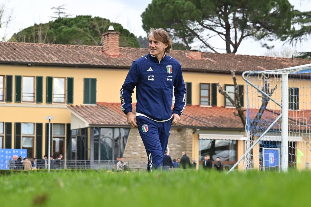 Roberto Mancini được cho là ứng viên hàng đầu cho chiếc ghế huấn luyện viên trưởng tuyển Ý. Ảnh: FIGC.