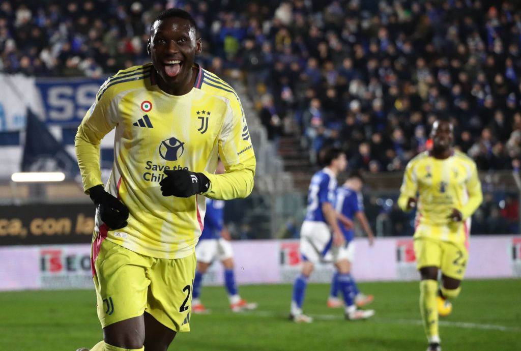 Muani chuẩn bị quay lại Juventus. Ảnh: Getty.