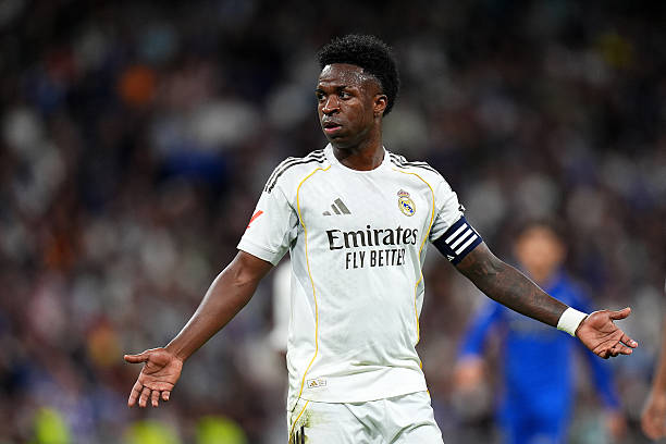 Arsenal vẫn đang cân nhắc trường hợp của Vinicius Junior. Ảnh: Getty Images