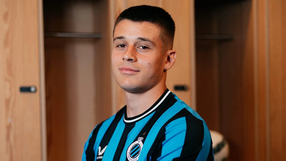 Nicolo Tresoldi c&oacute; thể l&agrave; mục ti&ecirc;u chuyển nhượng hấp dẫn cho Man Utd. Ảnh: Club Brugge FC.