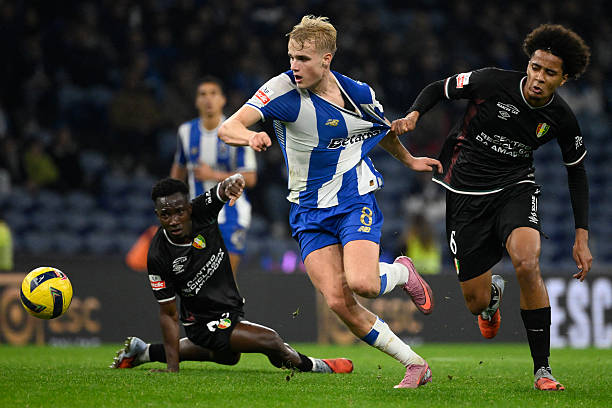 Froholdt là tài năng sáng giá thuộc biên chế Porto. Ảnh: Getty Images.