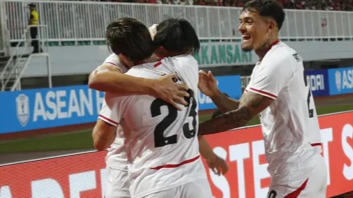 Indonesia gi&agrave;nh chiến thắng kh&aacute; nhọc nhằn trước Timor Leste. Ảnh: Bola 
