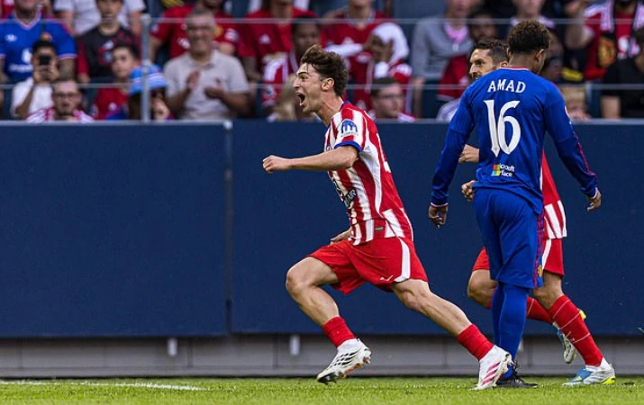 Atletico Madrid nhập cuộc khá tưng bừng. Ảnh: Getty.