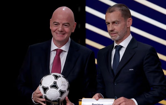 UEFA muốn Infantino từ chức. (Ảnh: Getty Images)