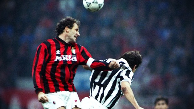 Baresi l&agrave; huyền thoại vĩ đại của b&oacute;ng đ&aacute; &Yacute;. Ảnh: Getty.