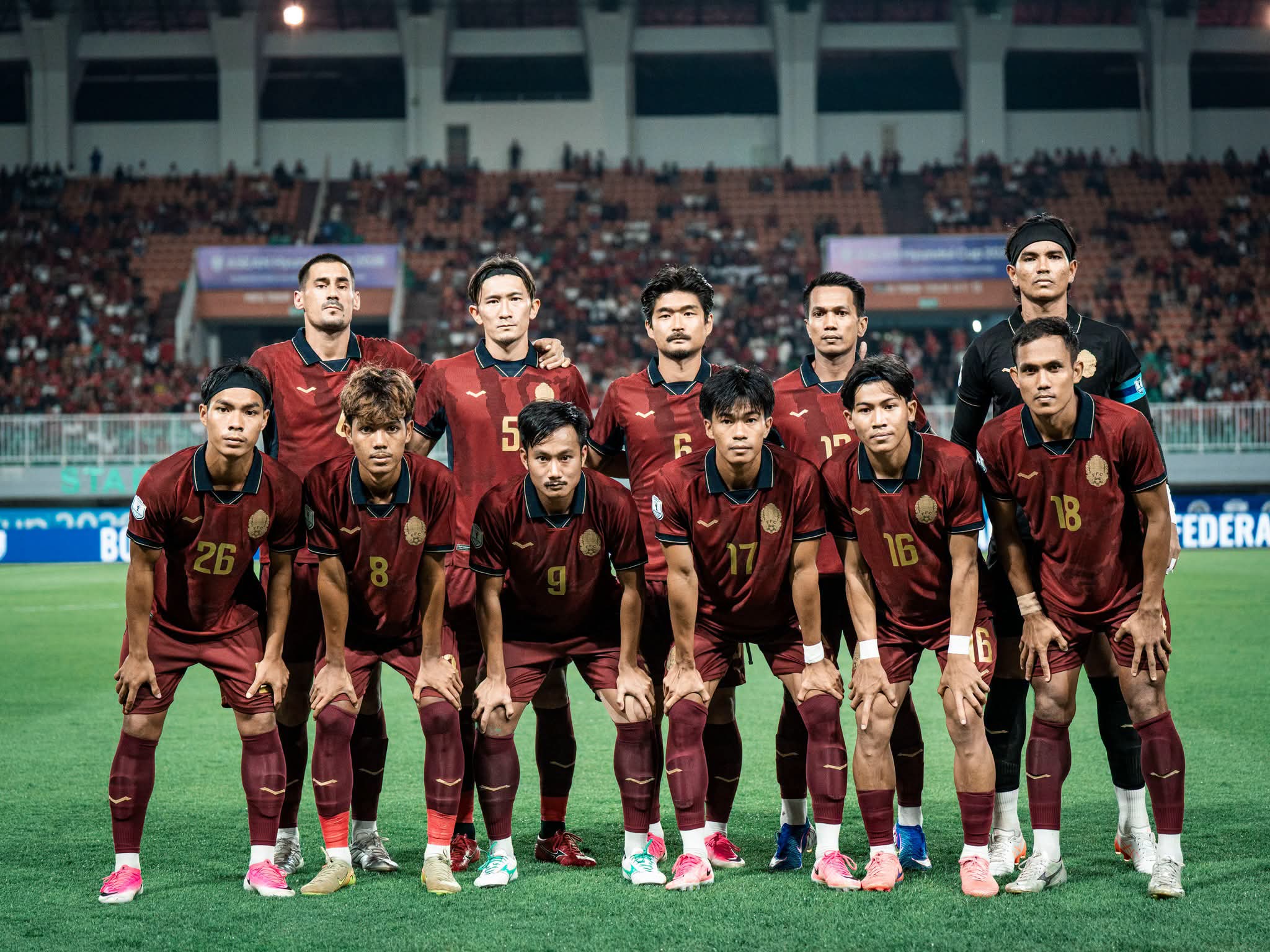 S&acirc;n nh&agrave; l&agrave; lợi thế lớn của Campuchia. Ảnh: LĐBĐ Campuchia. 