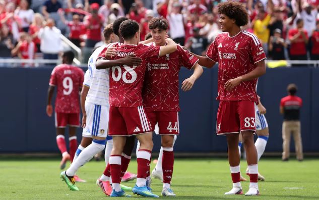 Liverpool có khởi đầu tưng bừng trước Leeds. Ảnh: Getty Images.