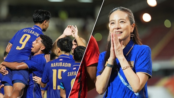 Madam Pang h&agrave;i l&ograve;ng về tuyển Th&aacute;i Lan. Ảnh: Thairath.